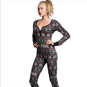 Victoria Secret Pink Christmas Onesie
